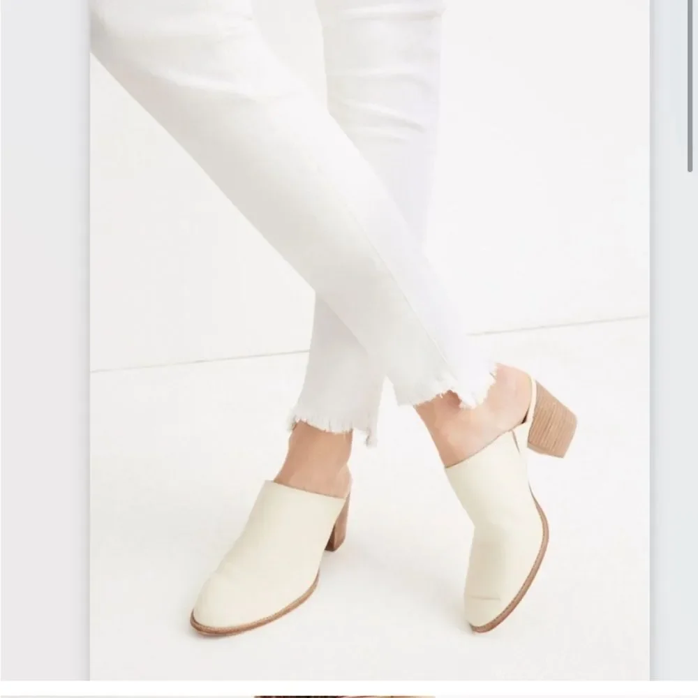 Madewell 10”‎ High Rise Step Hem Button Fly Skinny Jean 28
